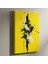 Soyut Ekspresyonist Siyah Sarı Enerji Tablosu 1