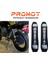 Mondial Strada 125 Beyaz Amortisör Kılıfı Reflektörlü 1