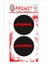 Cbr 3D Kabartmalı Damla Logo Sticker 5cm 02 1