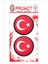 Türk Bayrağı 3D Kabartmalı Damla Logo Sticker 5cm 03 1