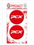 Pcx 3D Kabartmalı Damla Logo Sticker 5cm 01 1