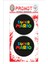 Süper Mario Tasarımlı 3D Kabartmalı Damla Logo Sticker 5cm 01 1