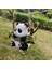 Bahçe Balkon Süsü Dekoratif Sallanan Panda 3