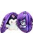 Sanrio Kuromi Peluş Oyuncak 35CM Fermuarlı Koza Sürpriz Dizayn Ithal Kumaş Oyun & Uyku Arkadaşı 5