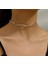 Dalgalı Tasarım Gümüş Choker Kolye - Minimalist ve Şık 1