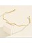 Dalgalı Tasarım Gümüş Choker Kolye - Minimalist ve Şık 3