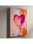 Soyut Kalp Akrilik Tablo 1
