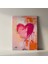 Soyut Kalp Akrilik Tablo 2
