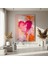 Soyut Kalp Akrilik Tablo 4
