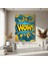Pop Art Tarzı Wow! Sloganlı Modern Sanat Tablosu 4