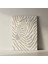 Zarif Gümüş Zebra Desenli Soyut Sanat Tablosu 2