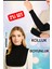 Boyunluk Kolluk Ikili Set Siyah Hijab Tesettür 1