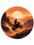 33X33 cm Karavan V7 Araç Tekne Duvar Jeep Oto Sticker 1