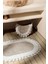 Perla %100 Pamuk, El Dokuması 2'li Banyo Paspası Takımı Gri 40x60+60x90 3