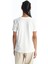 Xsıde Ekru Bisiklet Yaka Baskılı Kısa Kollu Kadın Tişört 5