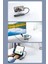 Macbook Uyumlu 8in1, Type-C™ To 4K HDMI Tv Projeksiyon UHD 1080P 2* Type-C 2* USB Sd/tf RJ45 Ethernet Lan 8ın1 Çevirici Gümüş renk 7