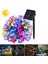 Renkli Güneş Enerjili 30 LED Çiçek Zinciri, IP65 Su Geçirmez, Gökkuşağı Tasarım 2