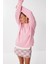 Oversize Basic Triko Kazak LDD0127 Pembe 1