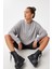 Basic Mevsimlik Modal Sweatshirt LEN0026 Taş Grisi 1