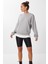 Basic Mevsimlik Modal Sweatshirt LEN0026 Taş Grisi 3