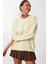 Oversize Basic Triko Kazak LDD0127 Sarı 1