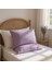 4 Katlı Müslin Lila Renk 50X70 Cm. %100 Pamuklu 2 Adet Yastık Kılıfı 4