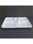 12 Adet Kırılmaz Melamin 5 Bölmeli Tabldot Yemek Tabağı 34X28 cm 2