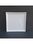 12 Adet Standart Kare Melamin Tatlı & Yemek Servis Tabağı 25 cm - Beyaz 1