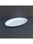 4 Adet Standart Melamin Oval Kayık Tabak Orta Salata Tabağı 34X22 cm - Beyaz 2