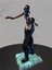 3D Mortal Kombat Subzero Fatalaty Figür-Unpainted Figure-Hediyelik HEYKEL-FANART-25CM 4