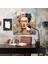 Frida Kahlo Cam Tablosu - Frida Kahlo Duvar Dekorasyonu Kübist Ilhamlı Sanat Eseri Açılar 2