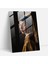 Johannes Vermeer Cam Tablo Modern Sanat - Duvar Dekorasyonu 1