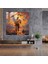 Gün Batımı Hermes Cam Tablo - Izlenimci Resim Duvar Dekorasyonu 3