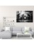 Formula 1 Pit Stop Cam Tablo - Siyah Beyaz Fotoğraf Formula 1 Duvar Sanatı 3