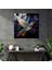 Büyüleyici Güvercin Cam Tablosu - Güvercin Vitray Cam Modern Sanat Duvar Dekorasyonu 3