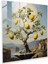 Sürrealist Limon Ağacı Cam Tablo - Limon Ağacı Cam Tablo Modern Sanat Ev Dekorasyonu 1