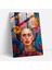 Frida Kahlo Stili Ev Dekorasyonu - Frida Kahlo Eserleri Ev Dekorasyonu Cam Tablo Bir Kadın Portresi 1