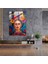 Frida Kahlo Stili Ev Dekorasyonu - Frida Kahlo Eserleri Ev Dekorasyonu Cam Tablo Bir Kadın Portresi 3