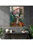 Frida Kahlo Tarzı Ev Dekorasyonu - Frida Kahlo Eserleri Cam Tablo Ev Dekorasyonu Modern Sanat 3