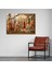 Ortaçağ Evi Dekorasyonu - Modern Sanat Kanvas Tablosu 2