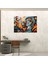 Efsanevi Desenler Cam Duvar Sanatı - Mitoloji Ev Dekorasyonu Modern Sanat Geometrik Soyutlama 3