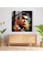 Muhammad Ali Dijital Sanat Cam Tablo - Karizmatik Duvar Dekorasyonu 3
