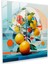 Modern Limon Ağacı Dijital Sanat Cam Tablosu - Limon Ağacı Cam Duvar Sanatı Büyüleyici Tasarım Cam Sanatı 1