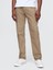 Erkek Bej GapFlex Kadife Straight Jean Pantolon 6