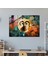 Doğal Unsurlar Burçlar Cam Tablo - Burçlar Modern Sanat Canlı Renkler Ev Dekorasyonu 3