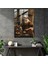 Johannes Vermeer Cam Tablo - Modern Sanat Duvar Dekorasyonu 2