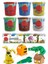 Oyun Hamuru 6 Renk 1 Paket Bubu 6 Lı Oyun Hamuru 600 gr Canlı Renkler Okul Öncesi Kreş Anasınıfı Etkinli Hamuru 1