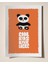 Havalı Çocuklar Bu Odada Yaşar - Renkli Cool Panda Çocuk Odası Poster 1