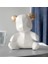 Teddy Bear Figürinler Para Kutusu Hediye Düğün Saklama Kutusu Para Çocuklar Için Paraları Tutucular Kutusu Çocuk Oyuncak Coin Bank (16 * 18 * 12 cm) (Yurt Dışından) 3