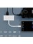 Apple iPad 5'i 1 Arada Lightning To USB Tf Okuyucu, Lightning To USB Lightning Kamera Adaptörü 3.5mm 3